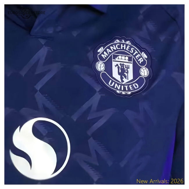 2024-2025 Man Utd Long Sleeve Away Shirt-Football Jersey Hub