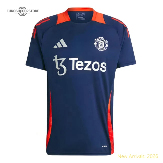 2024-2025 Man Utd Training Jersey (Night Indigo)-Football Jersey Hub
