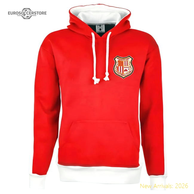 Brentford Red/White Hoodie Jersey Supporter Exclusive Wear-PitchVibe Kits