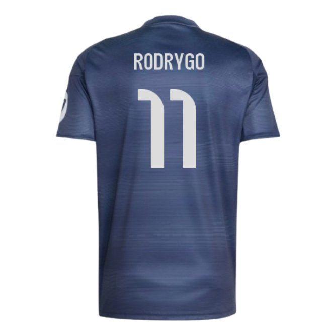 2025-2026 Real Madrid Away Shirt (Rodrygo 11)-Football Shirts Shop