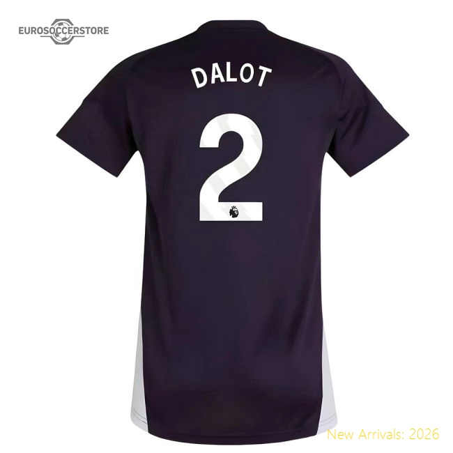 2025-2026 Man Utd Training Jersey (Aurora Plum) - Womens (Dalot 2)-Football Jersey Hub