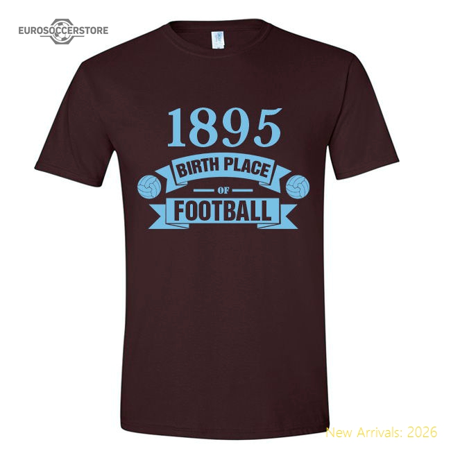 West Ham Birth Of Football T-shirt (claret)-Vantage Point Soccer