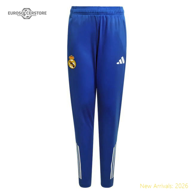 2025-2026 Real Madrid EU Training Pants (Blue) - Kids-BuySoccerJersey Hub