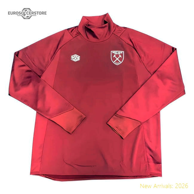 2022-2023 West Ham Drill Top (U) - Red Plum-Vantage Point Soccer