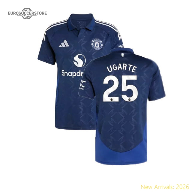2024-2025 Man Utd Away Shirt (Ugarte 25)-Football Jersey Hub
