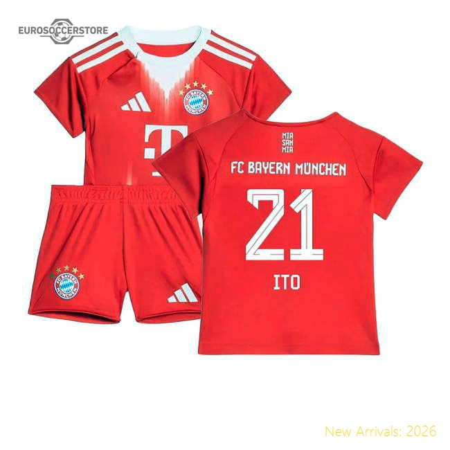 2025-2026 Bayern Munich Home Baby Kit (Ito 21)-PitchVibe Kits