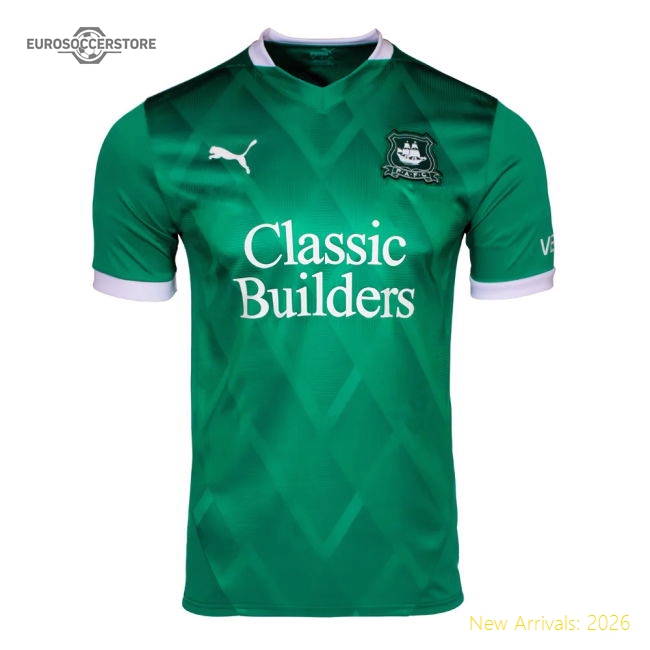 2024-2025 Plymouth Argyle Home Shirt-Vantage Point Soccer