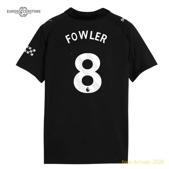 2025-2026 Man City Away Mini Kit (Fowler 8)-Football Jersey Hub