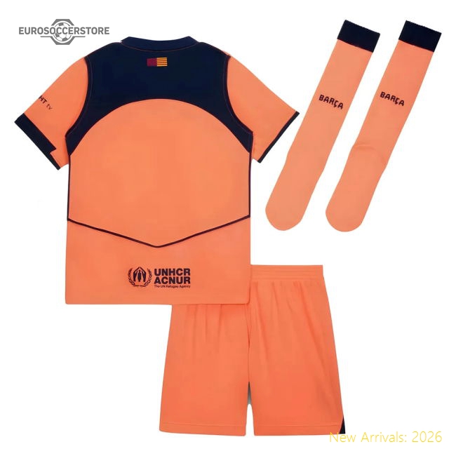 2025-2026 Barcelona Third Mini Kit (Ronaldinho 10)-PitchVibe Kits
