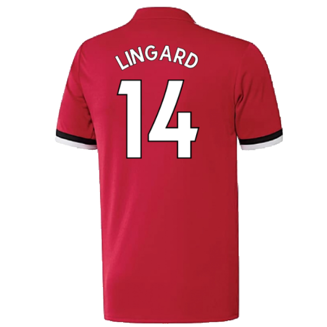 Manchester United 2017-18 Home Shirt ((Excellent) 4-5 Year) (Lingard 14)-Football Jersey Hub