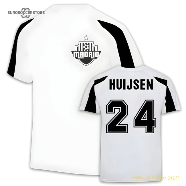 Real Madrid Sports Training Jersey (Huijsen)-BuySoccerJersey Hub