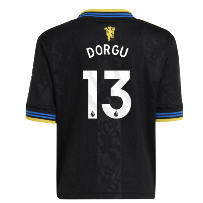 2025-2026 Manchester United Third Mini Kit (Dorgu 13)-Football Jersey Hub