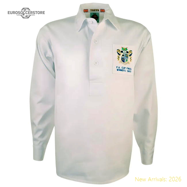 Bury 1903 Cup Final Retro Premium Shirt Fan Match Day Apparel-PitchVibe Kits