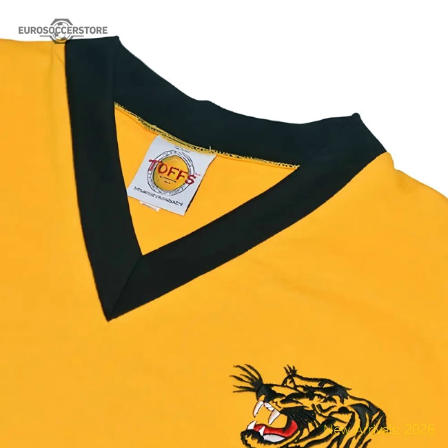 Hull City 1957-1960 Retro Football Shirt-Vantage Point Soccer