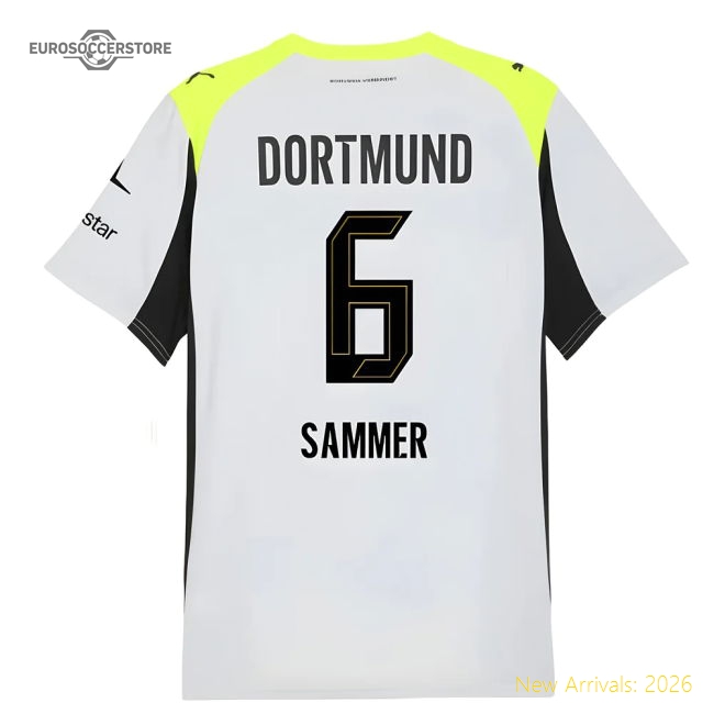 Borussia Dortmund 2025-2026 Away Gear Football Jersey For Diehard Footba-Jersey Chest: 2026 World Cup Soccer Kits