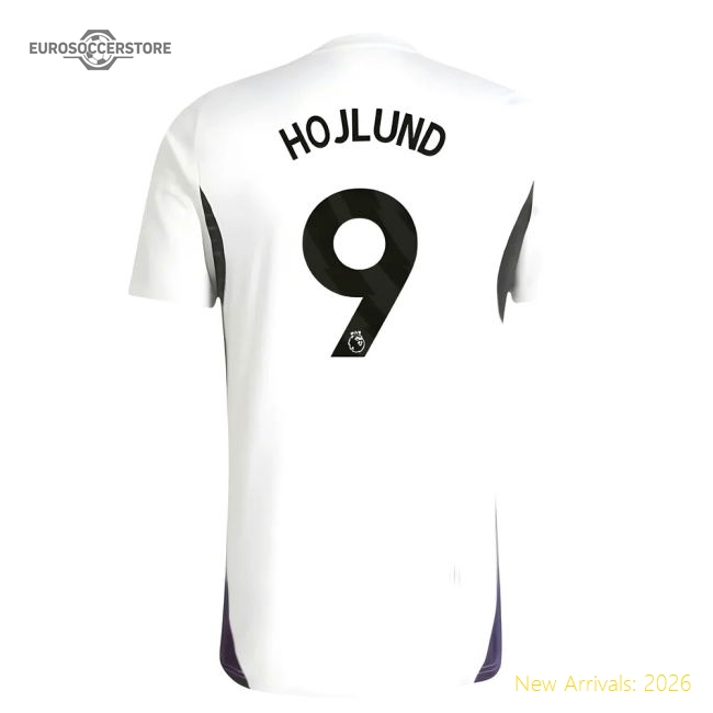 2025-2026 Man Utd Training Jersey (White) (Hojlund 9)-Football Jersey Hub