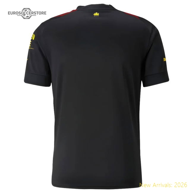 2022-2023 Man City Away Shirt (WALKER 2)-Football Jersey Hub