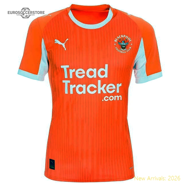 2025-2026 Blackpool Home Shirt-Vantage Point Soccer