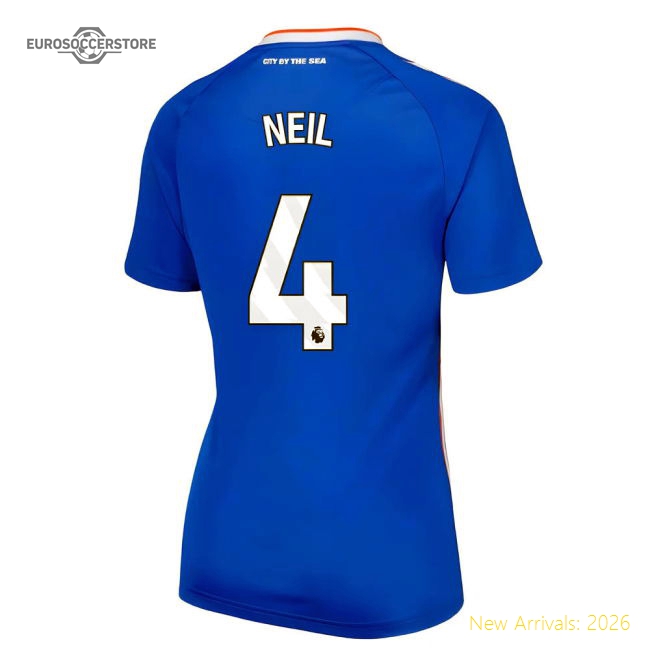 2025-2026 Sunderland Away Shirt - Womens (Neil 4)-Football Shirts Shop