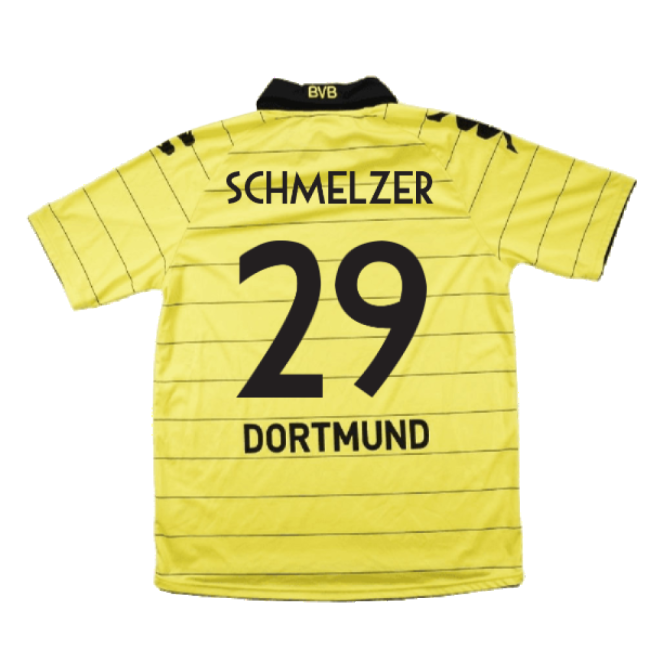 Borussia Dortmund 2010-11 Home Shirt ((Excellent) M) (Schmelzer 29)-Football Jersey Hub