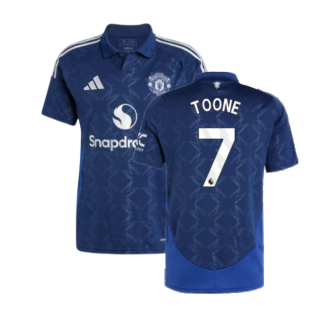 2024-2025 Man Utd Away Shirt (Toone 7)-Football Jersey Hub