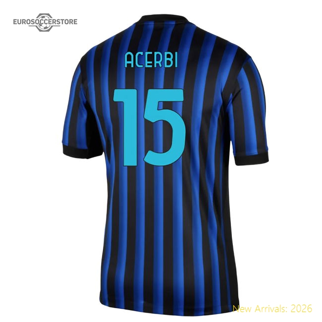 2025-2026 Inter Milan Home Shirt (Acerbi 15)-Football Shirts Shop