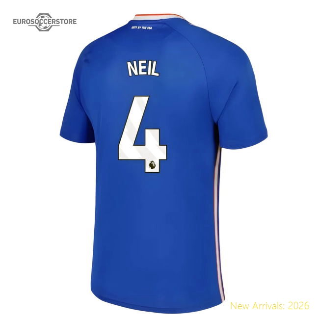 2025-2026 Sunderland Away Shirt (Neil 4)-Football Shirts Shop