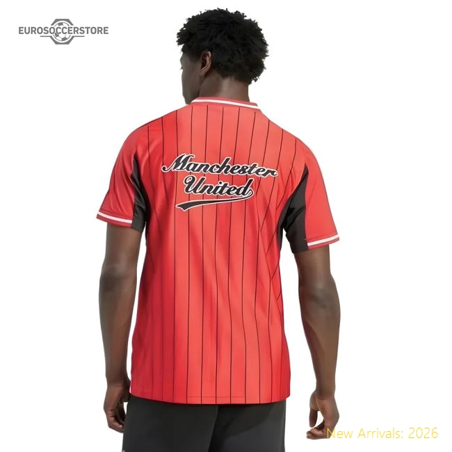 2025-2026 Man Utd US Shirt (Red)-Football Jersey Hub