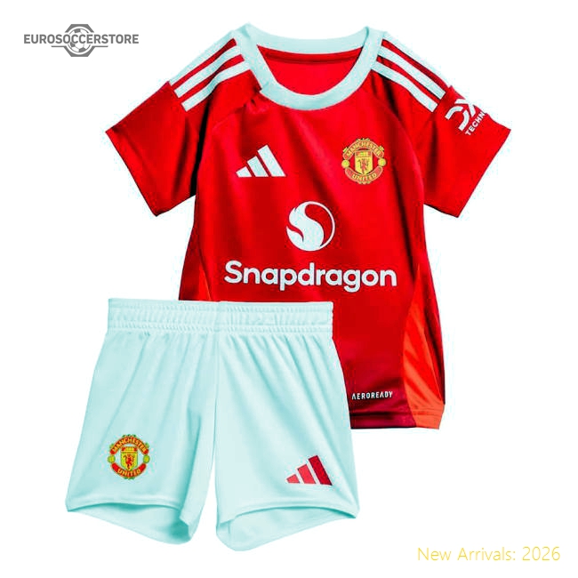 2024-2025 Man Utd Home Baby Kit-Football Jersey Hub
