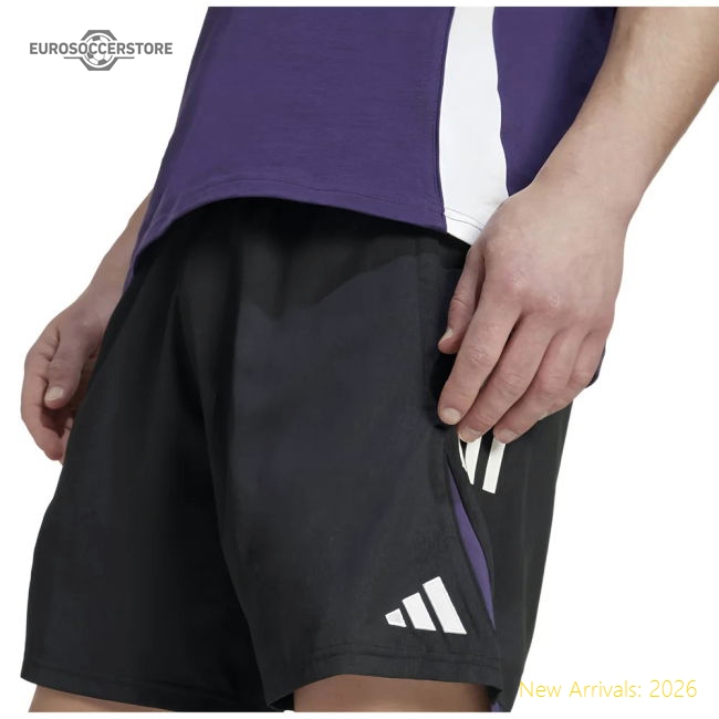 2025-2026 Man Utd Downtime Shorts (Black)-Football Jersey Hub