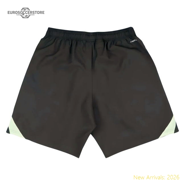 2025-2026 Real Madrid Downtime Shorts (Utility Grey)-BuySoccerJersey Hub