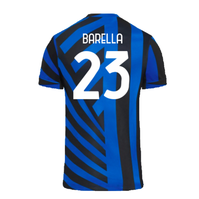 2024-2025 Inter Milan Home Shirt (Barella 23)-Football Shirts Shop