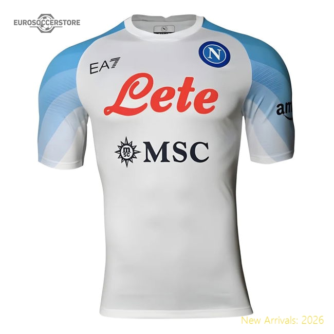Napoli 2022-2023 Away Player Issue Shirt (XL) (Very Good)-Vantage Point Soccer