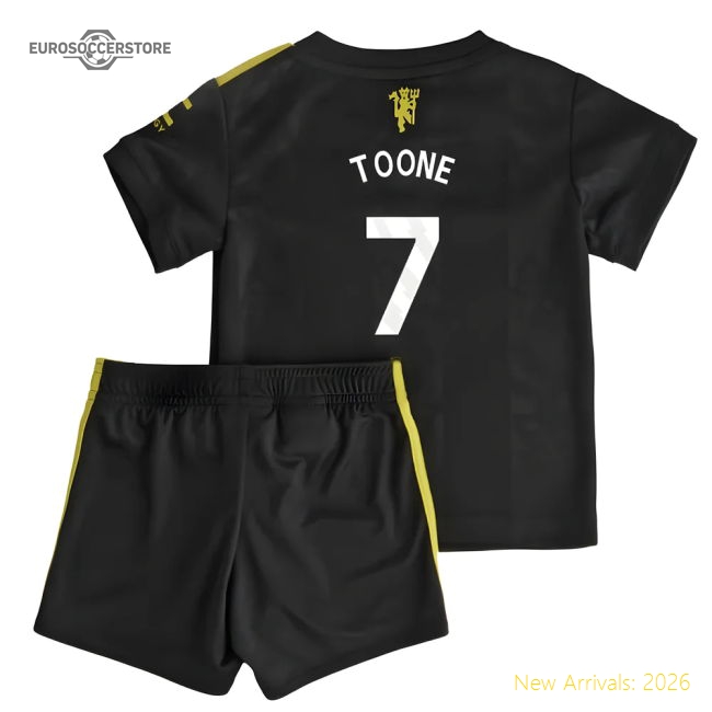 2025-2026 Manchester United Third Baby Kit (Toone 7)-Football Jersey Hub