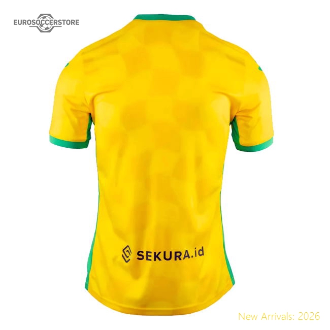 2024-2025 Norwich Home Shirt-Vantage Point Soccer