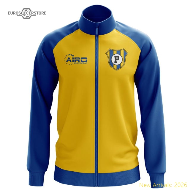 Parma Concept Football Track Jacket (Yellow)-Vantage Point Soccer