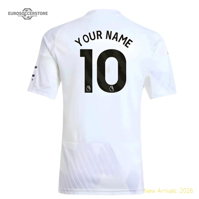 2025-2026 Man Utd Away Shirt (Kids) (Your Name)-Football Jersey Hub