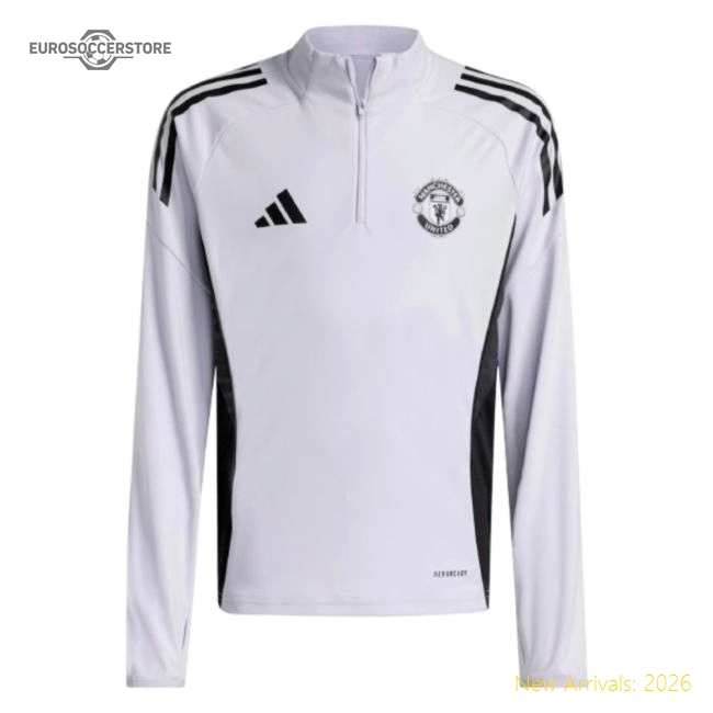 2025-2026 Man Utd Training Top (Purple Tint) - Kids-Football Jersey Hub