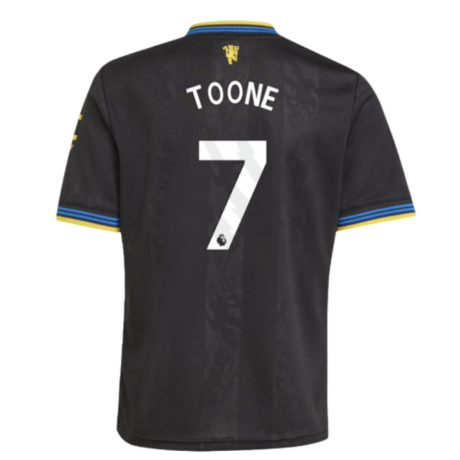 2025-2026 Man Utd Third Shirt (Kids) (Toone 7)-Football Jersey Hub