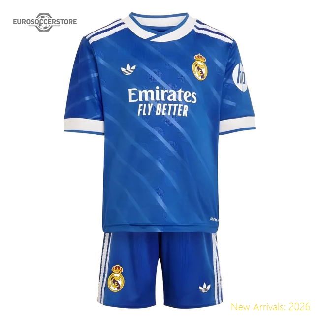 2025-2026 Real Madrid Third Youth Kit-BuySoccerJersey Hub