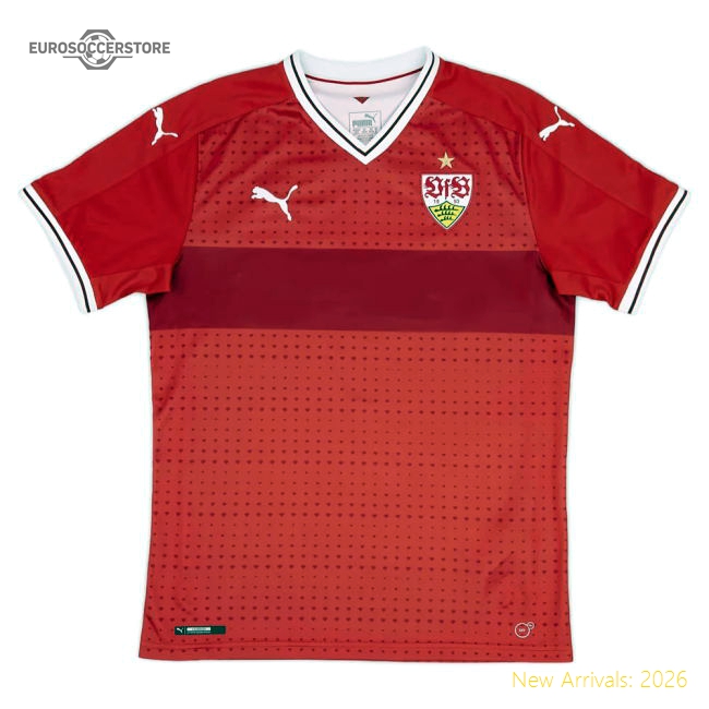 Stuttgart 2017-18 Away Shirt (Sponsorless) (XXL) (Excellent)-PitchVibe Kits