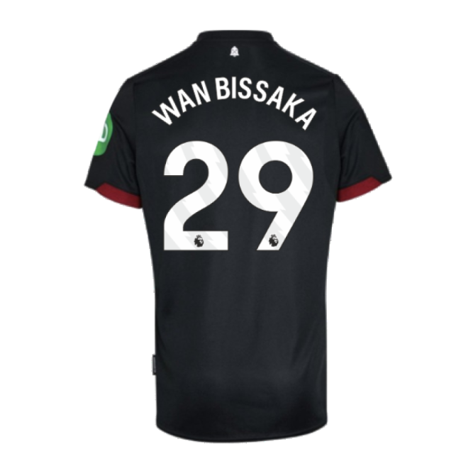 2024-2025 West Ham Away Shirt (Wan Bissaka 29)-Vantage Point Soccer