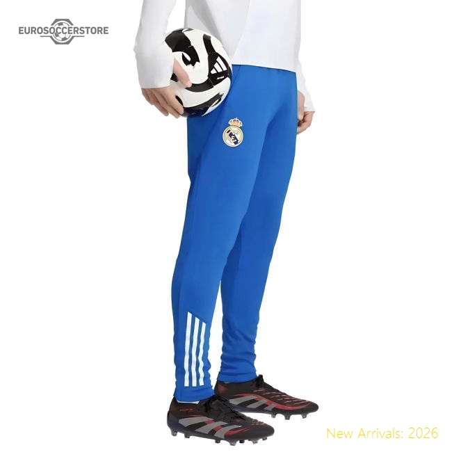 2025-2026 Real Madrid EU Training Pants (Blue)-BuySoccerJersey Hub