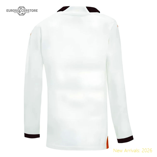 2023-2024 Man City Long Sleeve Away Shirt (Kids) (RODRIGO 16)-Football Jersey Hub