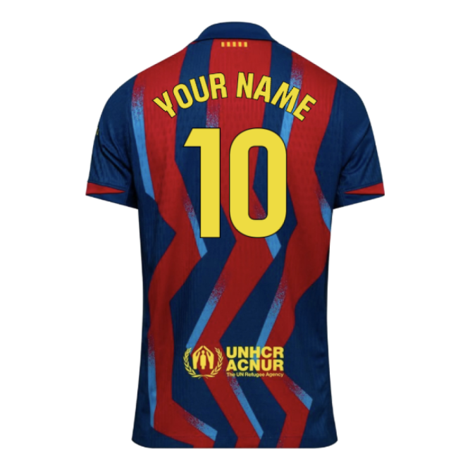 2025-2026 Barcelona Authentic Dri-Fit SE Fourth Shirt (Your Name)-PitchVibe Kits