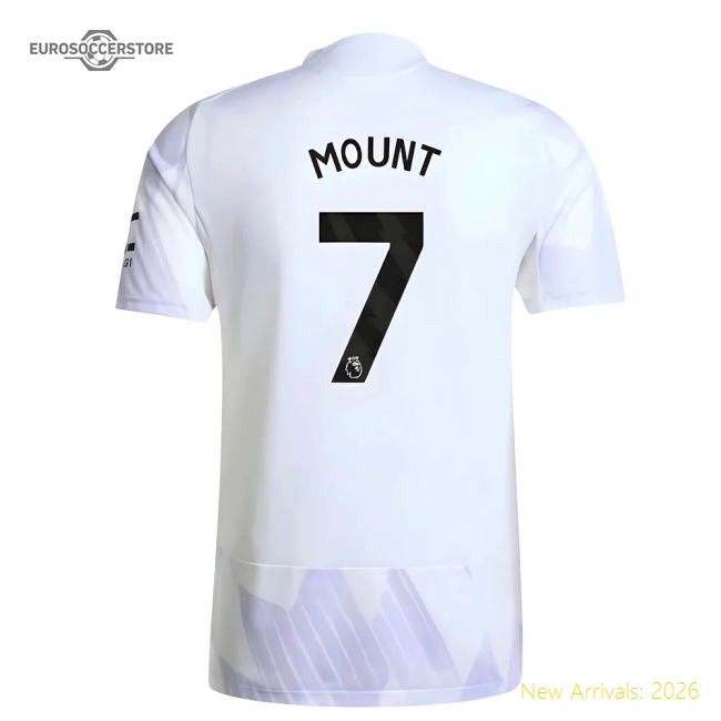 2025-2026 Man Utd Authentic Away Shirt (Mount 7)-Football Jersey Hub