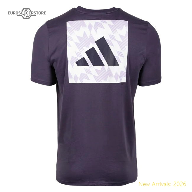 2025-2026 Man Utd Seasonal Graphic Tee (Trace Purple)-Football Jersey Hub