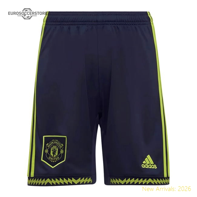 2022-2023 Man Utd Third Shorts (Kids)-Football Jersey Hub