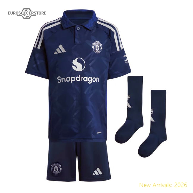 2024-2025 Man Utd Away Mini Kit-Football Jersey Hub