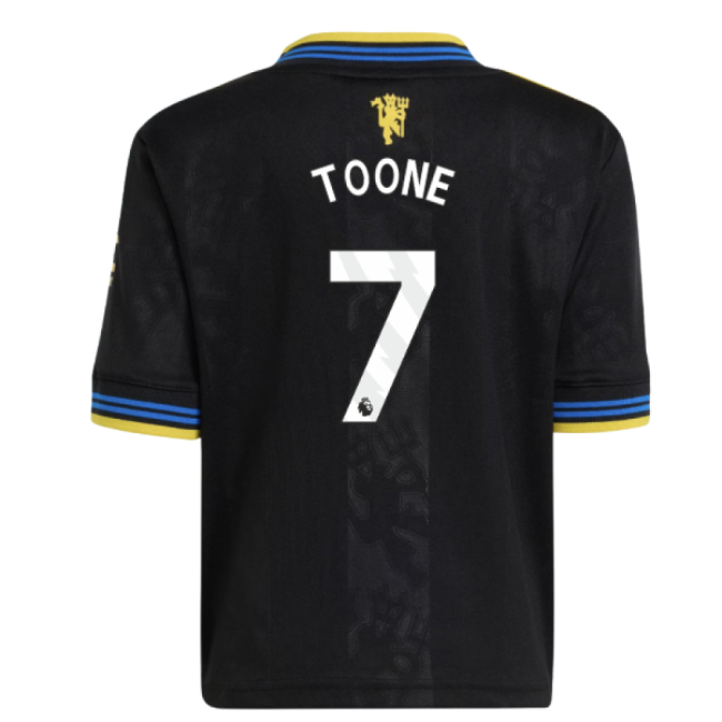 2025-2026 Manchester United Third Mini Kit (Toone 7)-Football Jersey Hub